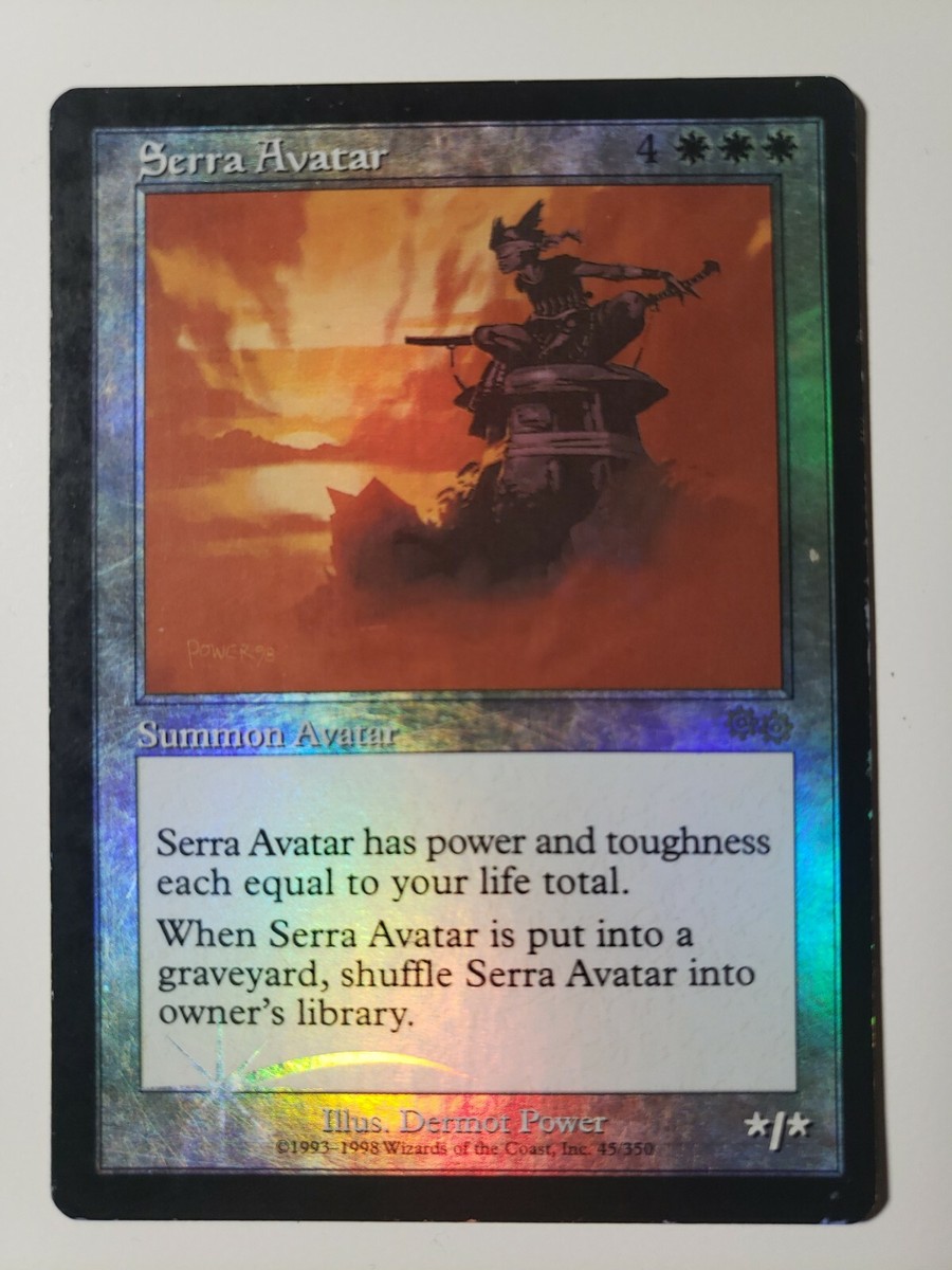 MTG Serra Avatar English JSS FOIL Promo Card HP Magic the