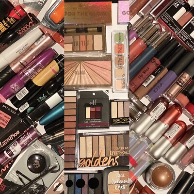 FUN 30 PIECE MIXED BEAUTY BAG Cosmetics Face Eyes Nails Lips $175-$250 Value NEW