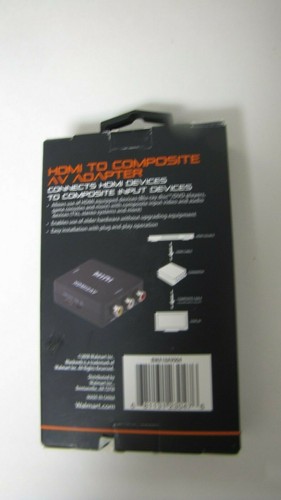 Blackweb HDMI To Composite AV Adapter 1080p NIB BWA18AV004 - Picture 4 of 6
