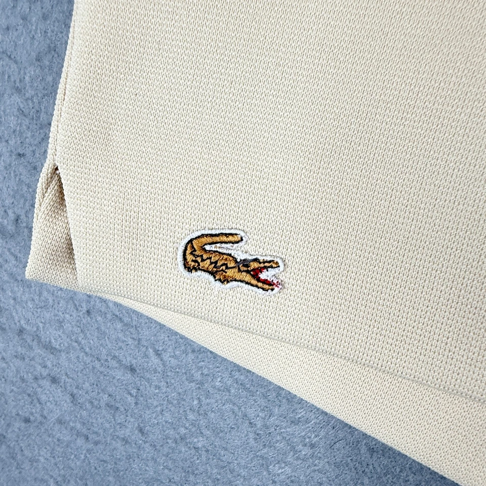 Pantalones Cortos De Colección Haymaker Lacoste Talla 14 Crema Bolsillos Laterales Planos Delanteros Años 50 60 Foto 2 de 4