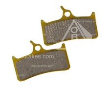 1 Paio F1 Sistema Grimeca Sinterizzato 8 Pastiglie Freno a Disco + Molla Bicicletta MTB XC DH