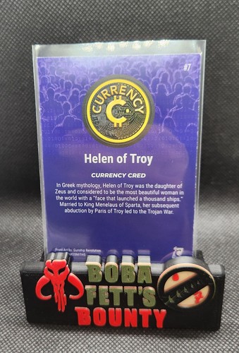 Cardsmiths Currency Series 4 Helen Of Troy #7 Base - Picture 2 of 2