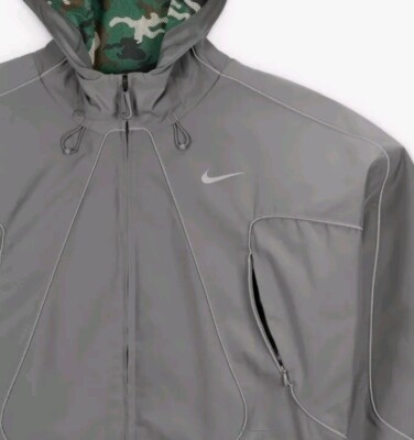 NIKE X CORTEIZ NRG JACKET [GULLY GREY] - Medium - Crtz Nike