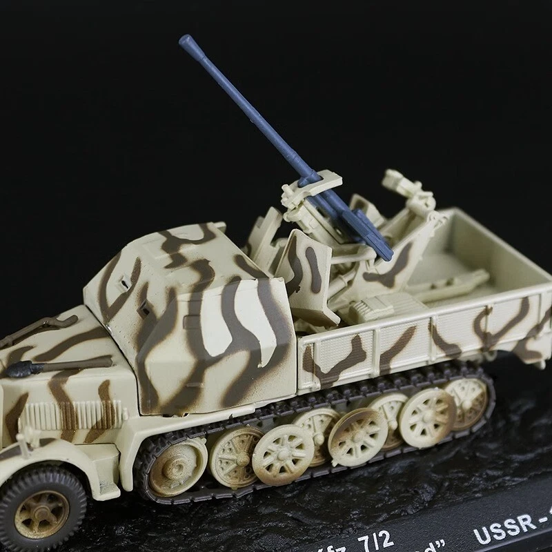 IXO 1/72 Kfz 7-2 Media Pista con Sistema Antiaéreo 88mm Modelo Acabado Foto 3 de 4