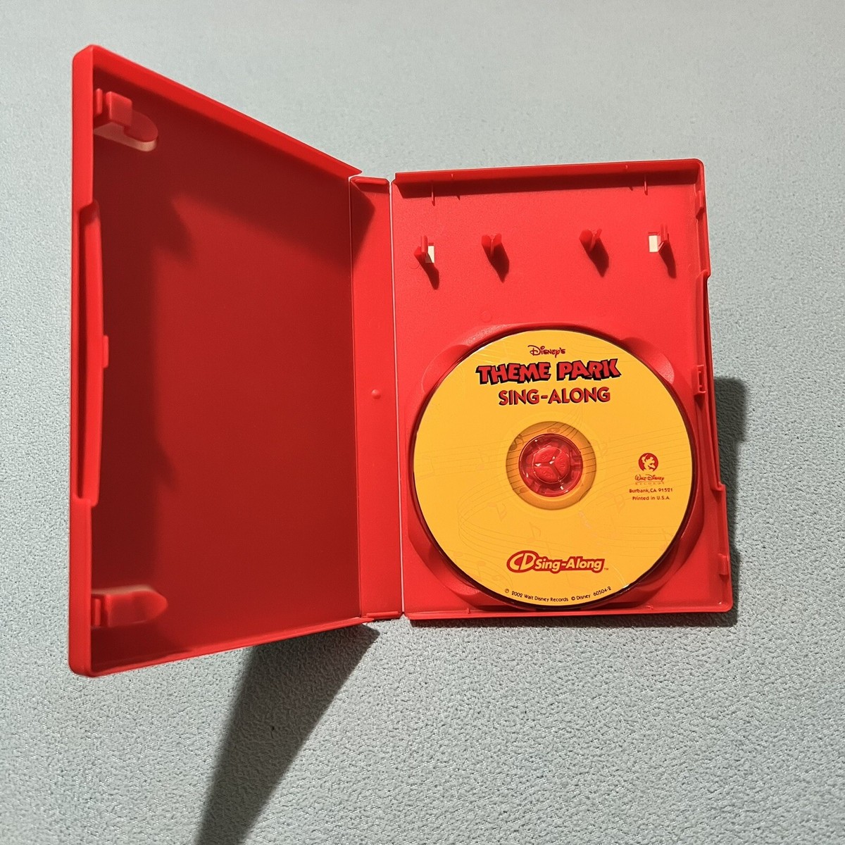 Disney's / Theme Park / Sing Along / CD / 2002 Mickey Mouse