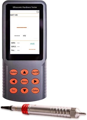 Ultrasonic Portable Hardness Tester with Test Force 98N Scale HV HRC HRA HRB HBW