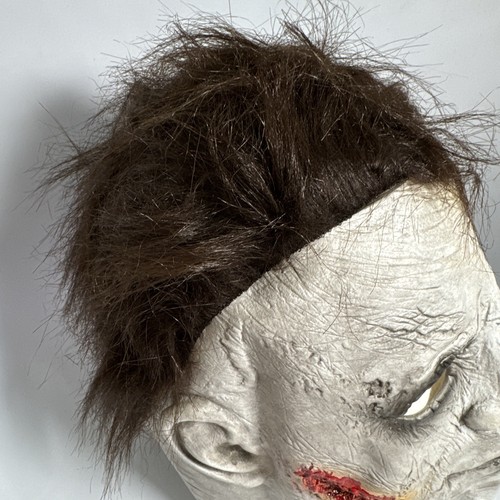 Maschera Michael Myers Halloween testa intera spaventosa taglio horror viso cosplay taglia adulto - Foto 4 di 9