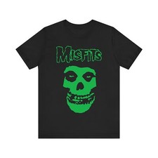 Misfits Earth AD Neon Green Short Sleeve Tee