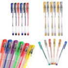 ASSORTED COLOUR GEL PENS Glitter Gold Silver Neon Scented Smelly Writing Biros