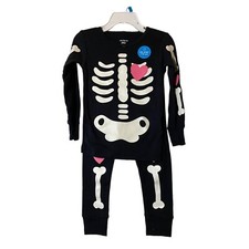 New Carter's Halloween Glow-in-the-Dark Skeleton Pajamas