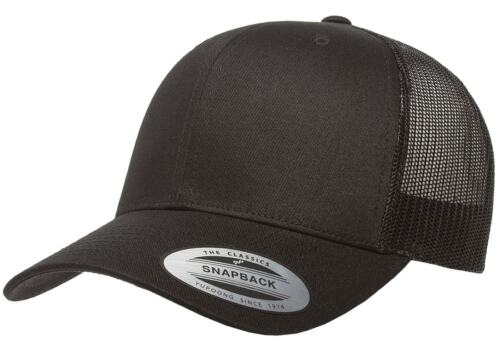 Yp Classics Retro Trucker Hat 6606 Blank Cap Snapback Hat Yupoong 6-Panel - Picture 13 of 108