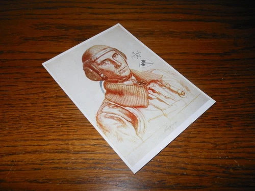 WW2 German Luftwaffe - MAJOR WILHELM BATHAZAR - WARTIME POSTCARD - SUPERB!