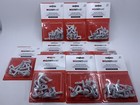LOT OF 10 - ClosetMaid Wall Clips For Drywall Anchors #76610 Grey Packs of 7