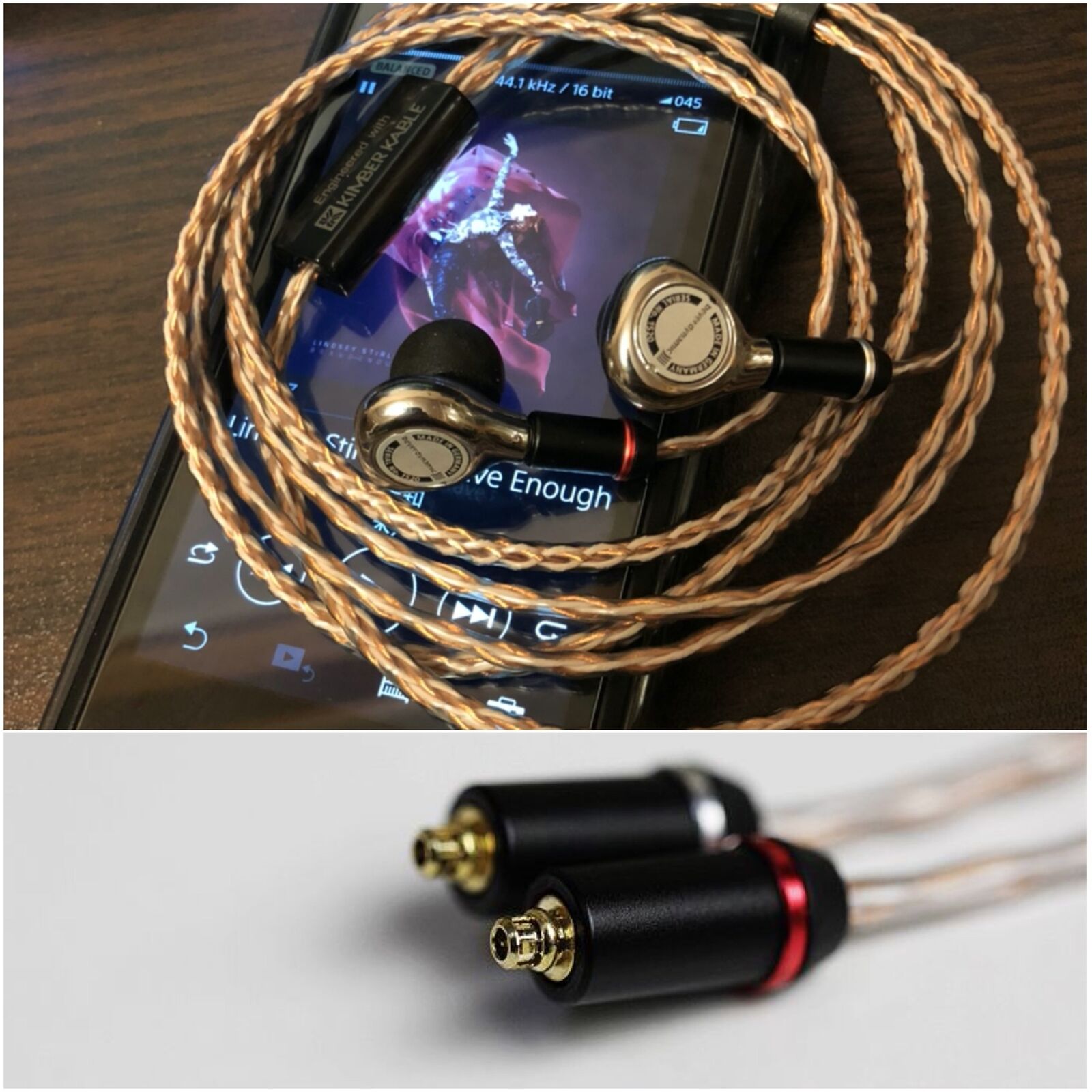 Hifi Upgrade Balanced 4.4mm Audio Cable MUC M12SB1 For Sony XBA In Ear  Headphone