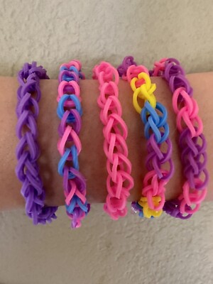 Cute rubber band bracelets deals