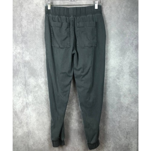 Cloth & Stone Anthropologie Pants Womens XS Jogger Gray Lyocell Cotton Stretch - Picture 7 of 13