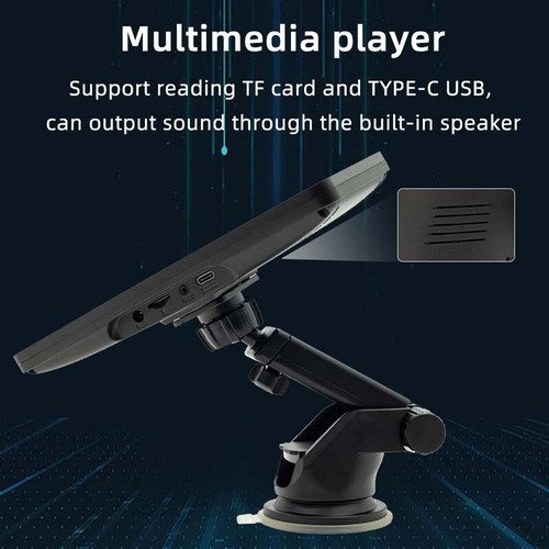 6.86" Portable Car Stereo Wireless Carplay Bluetooth Touch Screen HD Mirror link - Picture 8 of 14