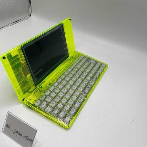 Pomera DM250XY Crystal Neon Yellow King Jim Digital Memo Limited Edition NEW - 第 5/22 張圖片
