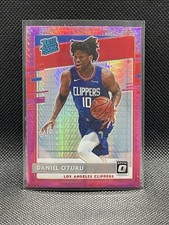 2020-21 Donruss Optic RC #183 Daniel Oturu Rated Rookie Pink Hyper Prizm 