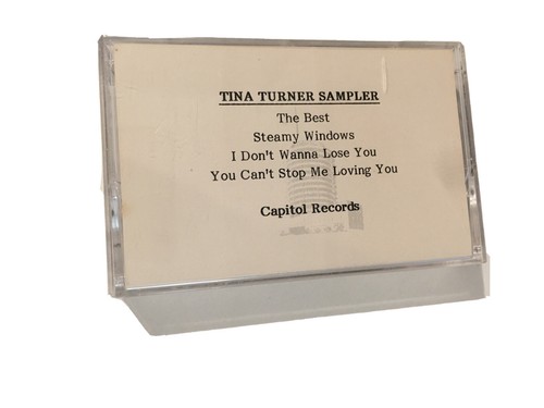 Tina Turner Out Of Print Sampler Cassette Capitol Record Form 6120 Rev. 1 (7/88) - Picture 1 of 6