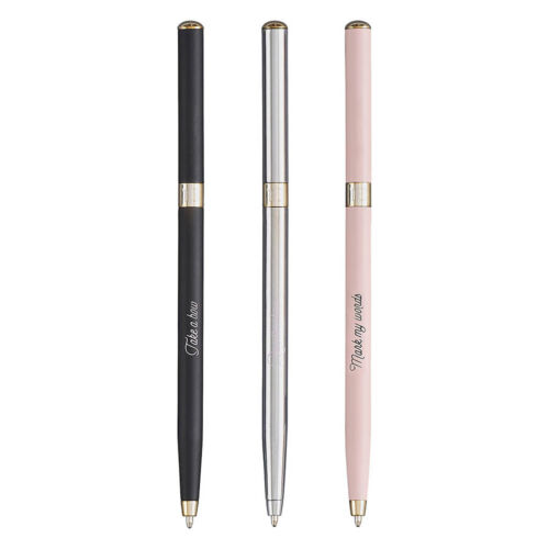 Ted Baker - Set of 3 Ball Point Pens in Presentation Gift Box - Picture 3 of 4