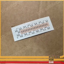 10x Pegatinas decorativas de carrocería pequeña para KIA, Honda, Ford, Toyota, Nissan, otros
