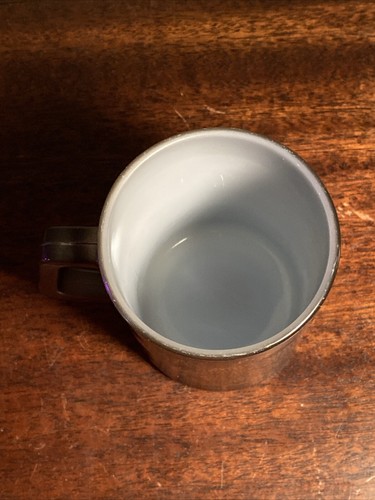 Vintage Federal Glass Black Pisces the Fishes Zodiac Astrology Heat Proof Mug - Picture 3 of 4