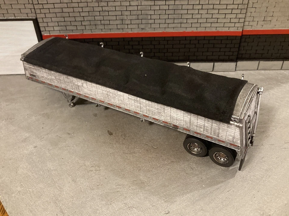 DCP Wilson Commander Grain Semi Trailer For 1/64 Diecast Truck Custom Weathered - Image 4 of 4