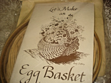Vtg Another Creative Idea Basket Kit J Laughridge 8" EGG BASKET APC NIP Sealed