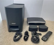 BOSE AV3-2-1 III Media Center w/ PS3-2-1 II Powered Speaker System Remote Tested