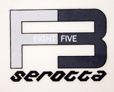 Genuine NOS WHITE Serotta HSG Ultra Thin Bike Frame Decals OEM Sticker Set