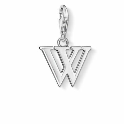 ThomasSabo　チャーム　SV925 アルファベット　 AＮO 3点セット NEW Thomas Sabo Charm Letter Initial Sterling Silver Pendant