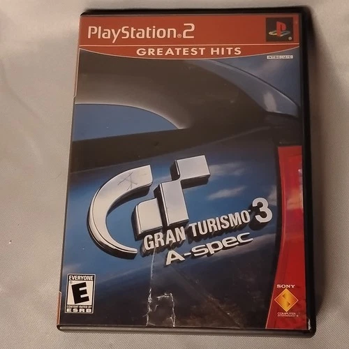 Gran Turismo 3 A-Spec (PlayStation 2) NTSC-U/C Greatest Hits Manual