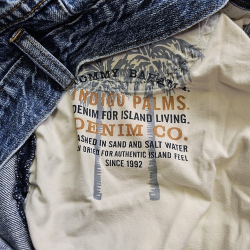 Vintage Tommy Bahama Indigo Palms Jeans Mens 35x34 (35x23fit) Denim Blue Relaxed - Picture 6 of 10