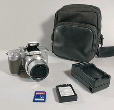 Panasonic LUMIX DMC-FZ5 5.0MP Digital Camera + Battery SD Charger WORKS NO FLASH