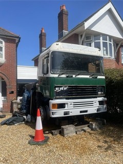 ERF EC11 4x2 Tractor Unit Cummins M11 Eaton Twin Splitter Restoration Project.