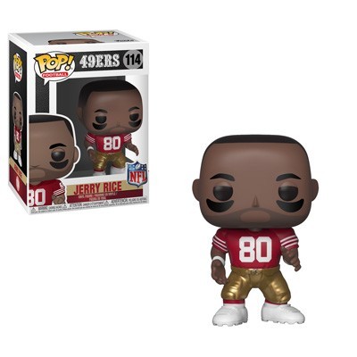 Funko Pop! Sports Nfl Jerry Rice #114 Vinyl Figure