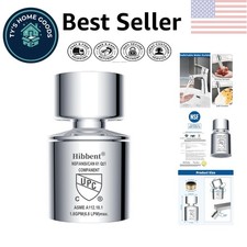 Chrome Faucet Aerator with Dual Spray 55/64 Inch Female Thread - Save Water