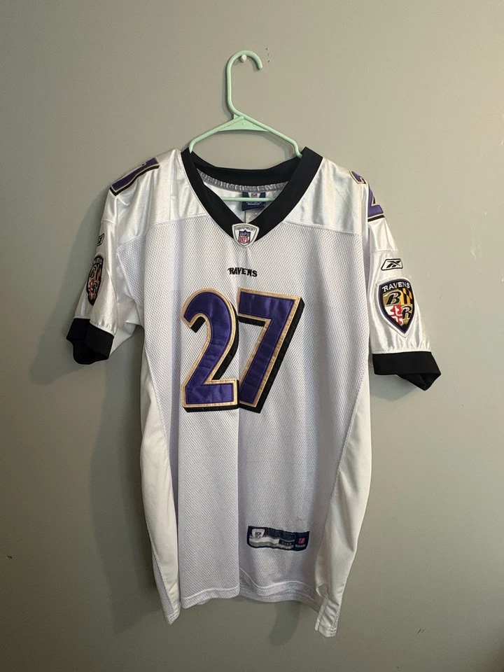 Camiseta deportiva 100 % auténtica Reebok Ray Rice Baltimore Ravens #27 talla 50 Foto 2 de 4