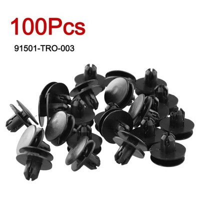 100 X Fender Push Type Halteklammern Für Für-Acura 91501 TRO-003