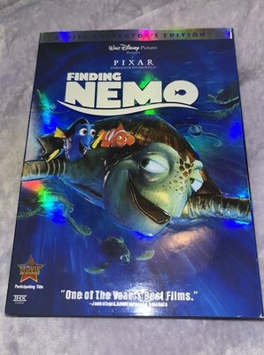 Walt Disney Finding Nemo Two 2 Disc DVD Collector's Edition Movie Set Animation