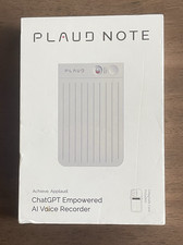 U20776 Plaud Note AI Voice Recorder  Note Taker Bluetooth W/ Magnetic Case G2U
