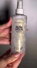 Keune Rush Hour Blowdry Accelerator Heat Protectant Spray Clear Unisex