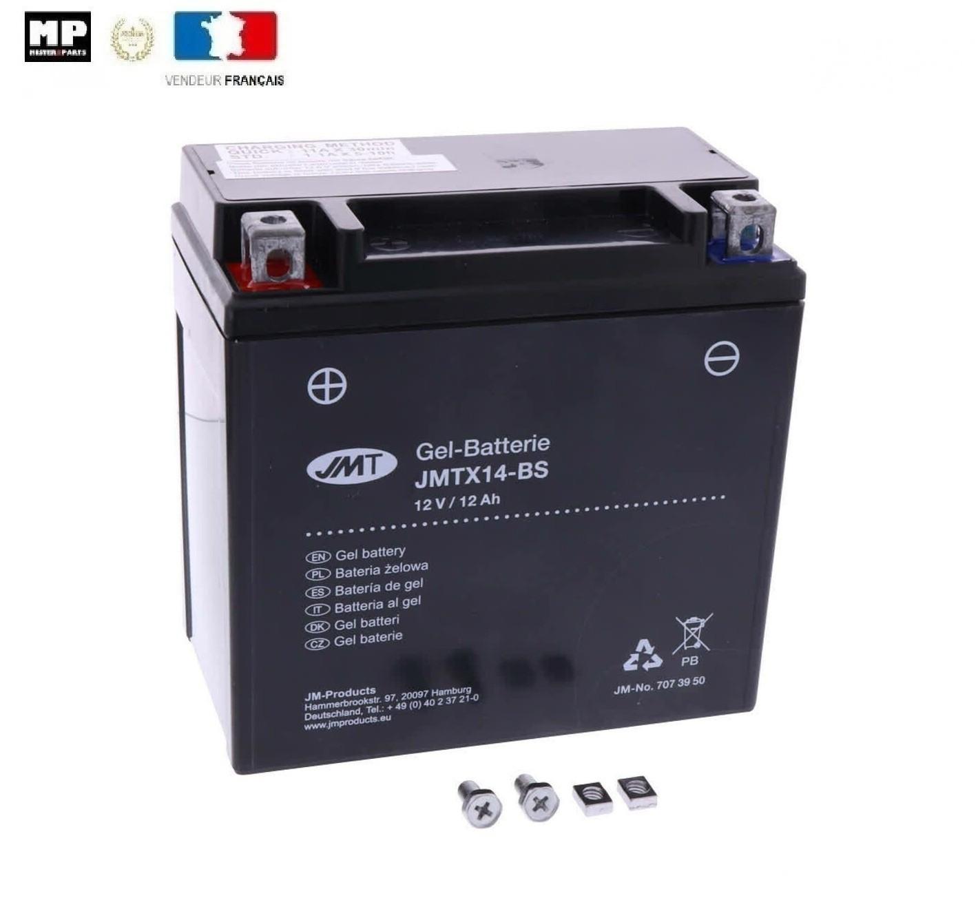 Batterie Gel YTX14 ready pour les road trips en Harley V-Rod 2006 - 4