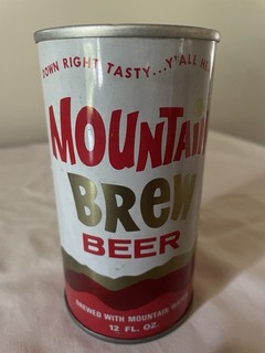 Mountain Brew Empty Pull Top Beer Can Cumberland MD