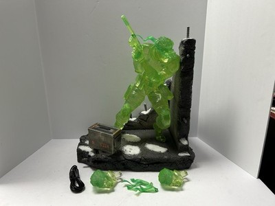 F4F Solid Snake Metal Gear Solid Camouflage Neon 1/4 Statue Repaired Arms/Hands