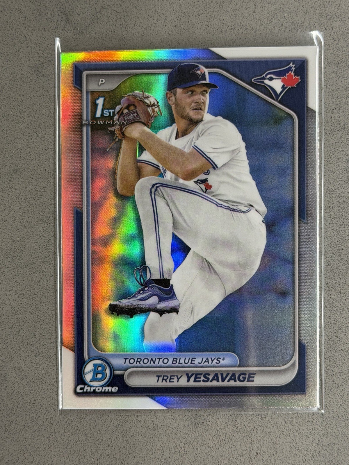 2024 Bowman Draft Chrome Trey Yesavage Bowman 1st Refractor