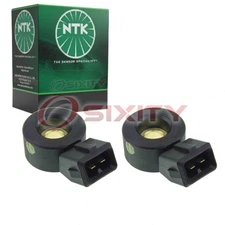2 pc NGK NTK Ignition Knock Detonation Sensors for 2012-2015 Ram C V 3.6L V6 si