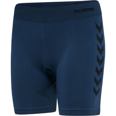 Hummel Hmlfirst Seamless Training Short Tights Women - dark denim /Gr: M/L