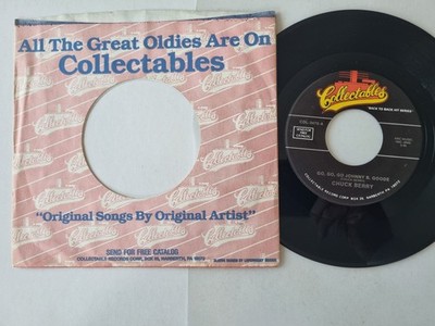 Chuck Berry - Go, Go, Go Johnny B. Goode/ Time Was 7'' Vinyl US